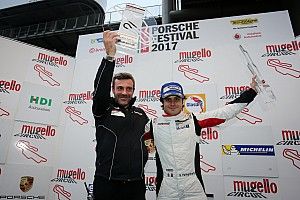 Carrera Cup Italia, Pellegrinelli al top al Mugello: "Dedicato a noi!"