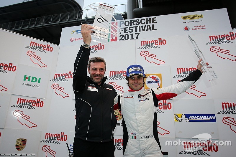 Carrera Cup Italia, Pellegrinelli al top al Mugello: "Dedicato a noi!"
