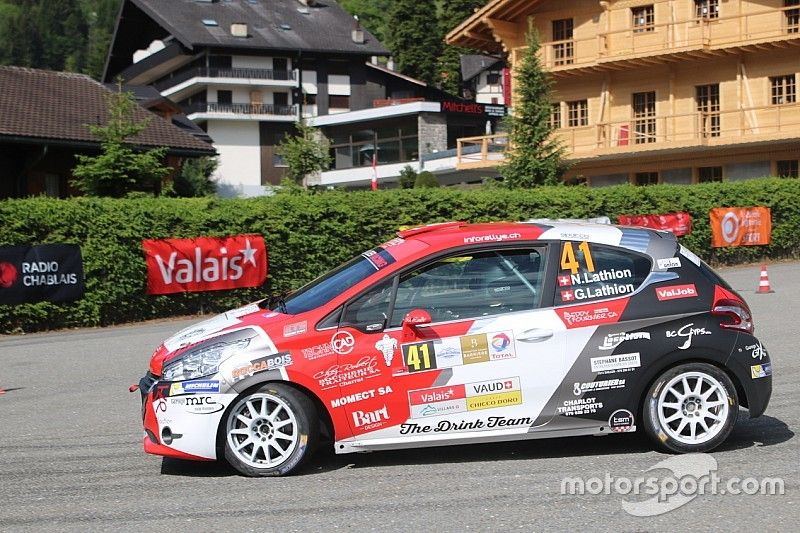 Nicolas Lathion, Gaëtan Lathion, Peugeot 208 R2, Lathion Rallye Team