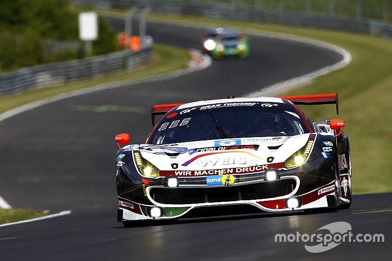 #22 Wochenspiegel Team Monschau, Ferrari 488 GT3: Georg Weiss, Oliver Kainz, Jochen Krumbach, Mike Stursberg