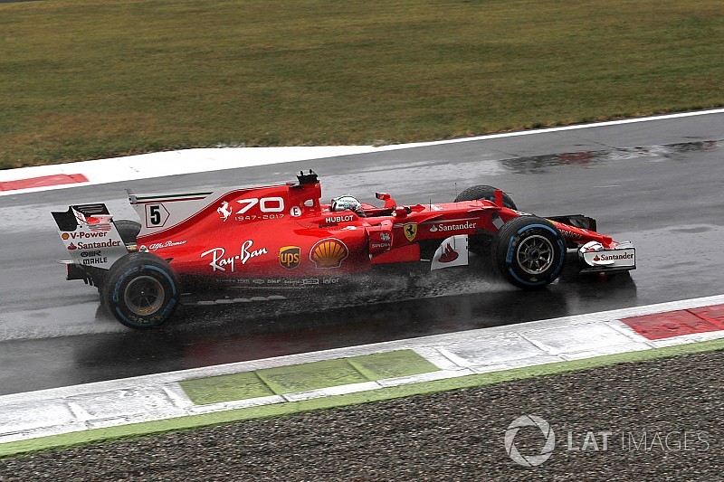Ferrari: la SF70H è andata in crisi con le gomme full wet