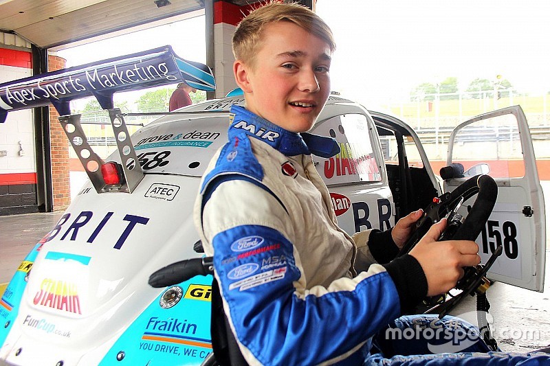Billy Monger è già tornato a guidare una vettura da corsa!