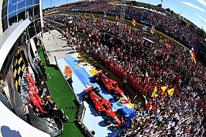 Story behind the photo: Vettel soaks up the celebrations