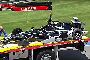 Newgarden sofre acidente em Indianápolis