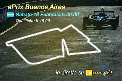 Ecco la programmazione TV dell’ePrix di Buenos Aires