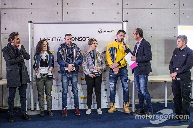 La premiazione Renault dei campioni 2016