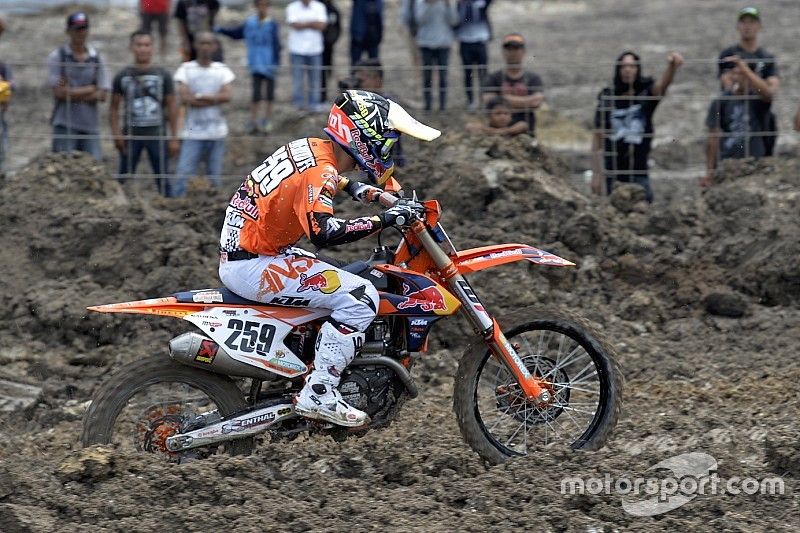 MXGP Indonesië: Coldenhoff blij met podium, Herlings komt vast te zitten