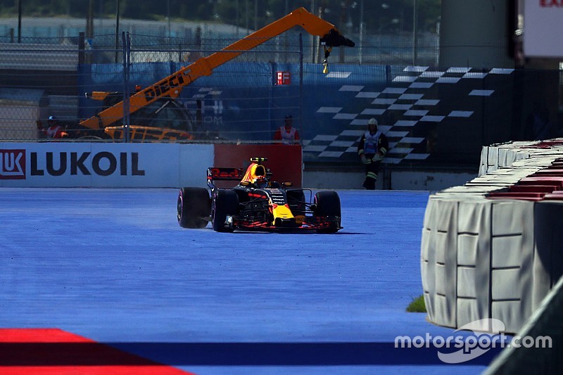 【F1】フェルスタッペン「Q3は、セクター3でリヤのグリップを失った」