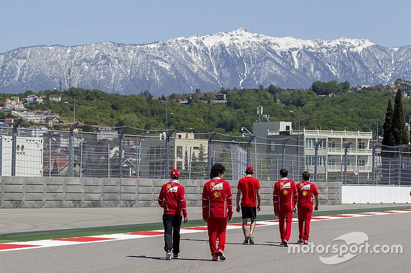 GALERI: Suasana Kamis di GP Rusia