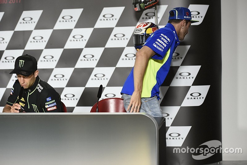 Iannone tinggalkan konferensi pers. Ada apa?