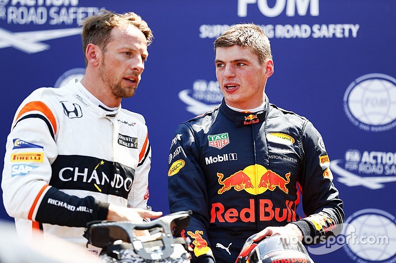 Button: "Verstappen moet in 2019 voor de titel vechten"