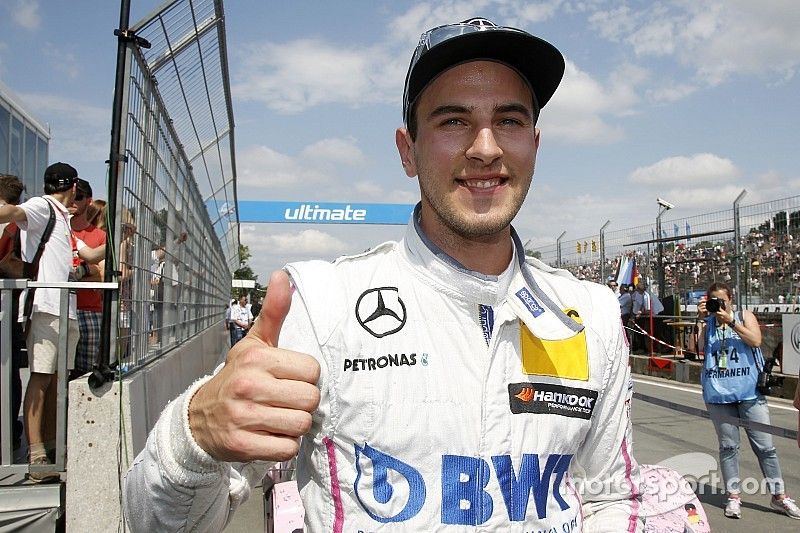 Pole setter Christian Vietoris, Mercedes-AMG Team Mücke, Mercedes-AMG C63 DTM