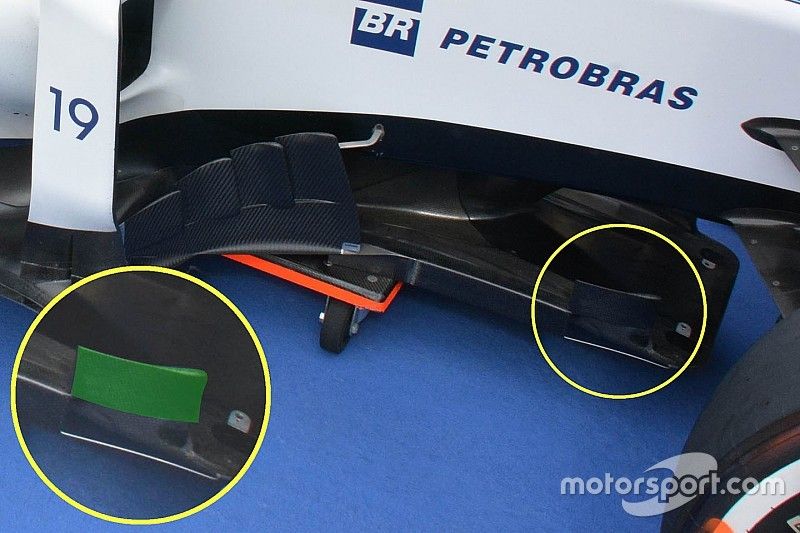 Williams FW38 detail