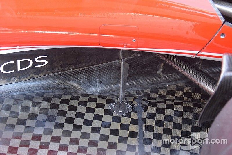 Bite-size tech: Ferrari front wing and floor support bracket fin