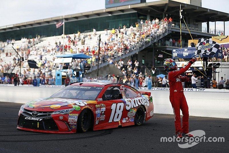 Kyle Busch makes NASCAR history with Brickyard 400 win
