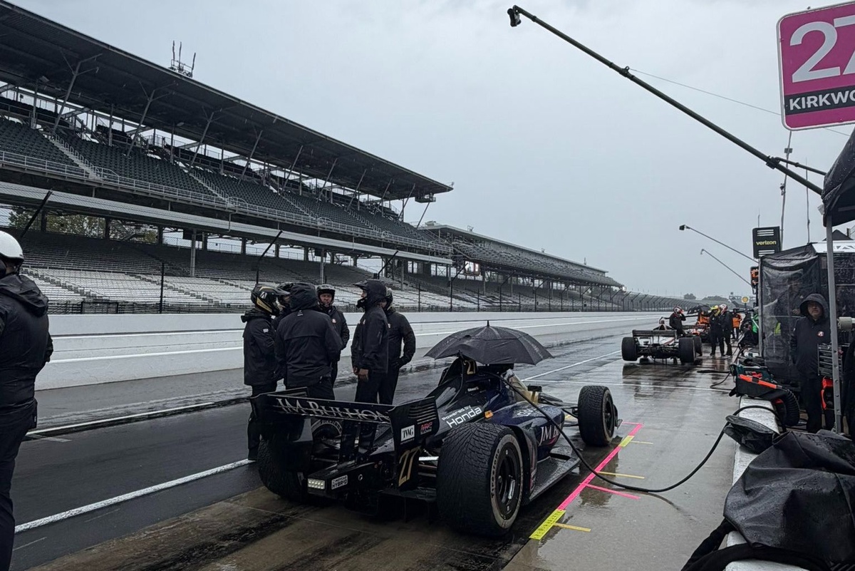 Indy: Classificação do GP de Indianápolis é adiada para o sábado por conta da chuva; confira nova programação
