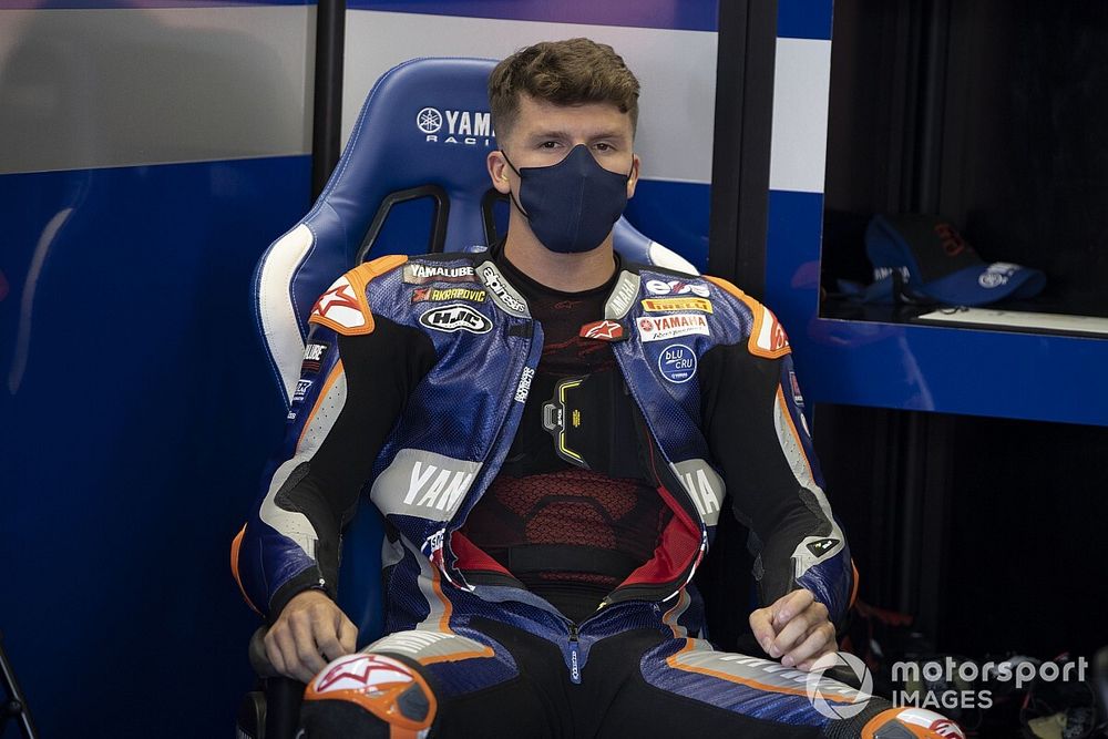 Gerloff finding it "strange" to share a MotoGP garage with Rossi