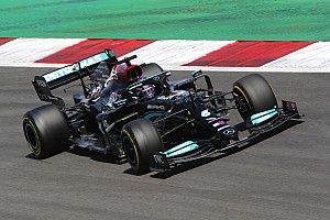F1ポルトガルGP決勝:ハミルトン、勝負強さ見せつける1勝。フェルスタッペン及ばず2位、角田は15位無得点