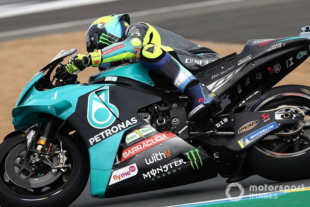 Rossi negende na gok op slicks: “Was te voorzichtig”