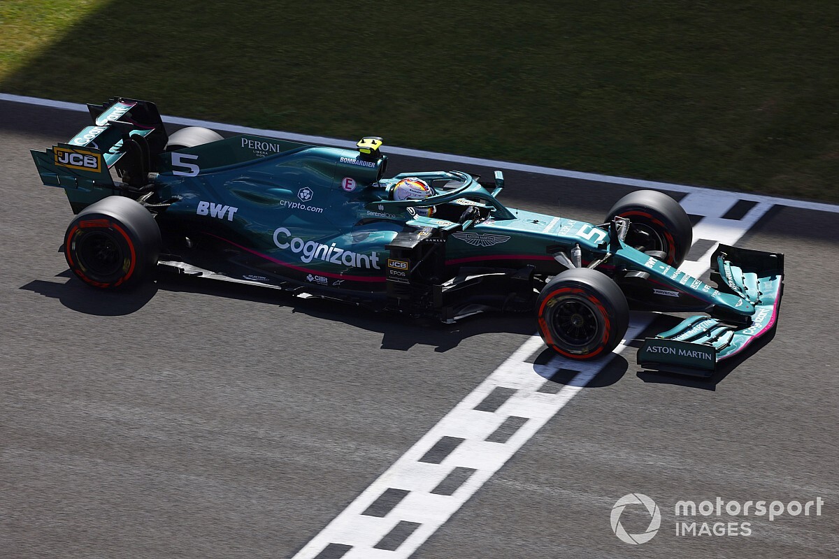 Aston Martin geeft in Spanje ook Vettel upgrades