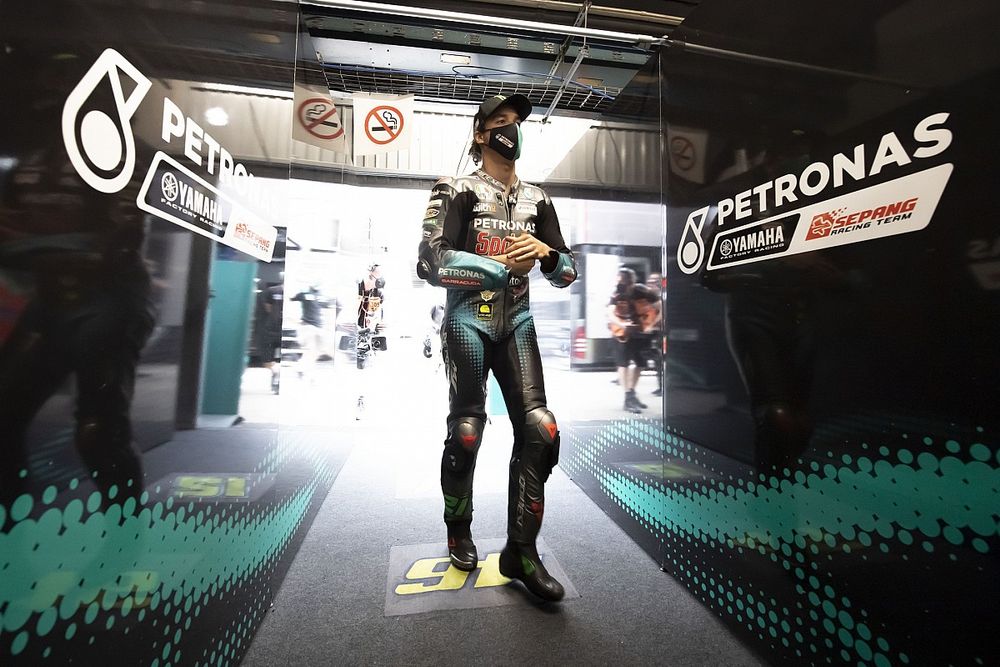 Le team Petronas n'attend pas un retour de Morbidelli avant Misano