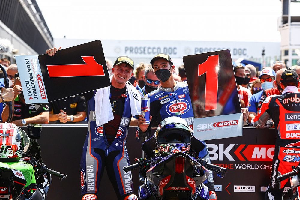 Garrett Gerloff, GRT Yamaha WorldSBK Team, Toprak Razgatlioglu, PATA Yamaha WorldSBK Team