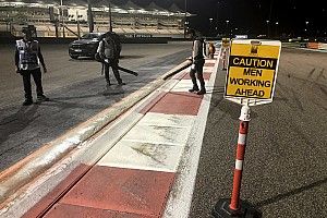 Troublesome Abu Dhabi kerb being repaired