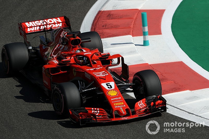 Vettel: "Dobbiamo migliorare molto per domani. Dalla SF71H possiamo imparare ancora qualcosa"