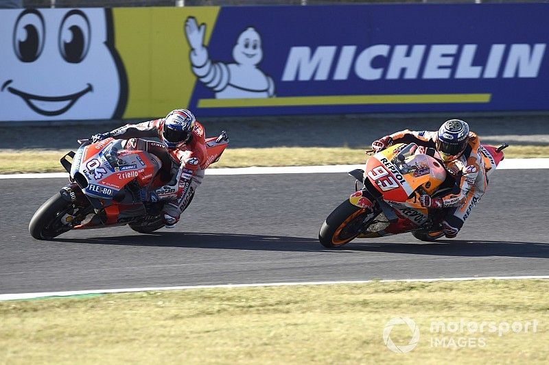 Dovizioso : "Très positif d'être aussi fort que Marc"