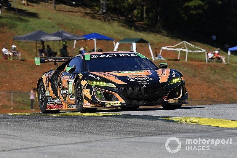 #86 Michael Shank Racing with Curb-Agajanian Acura NSX, GTD: Katherine Legge, Alvaro Parente, Trent Hindman