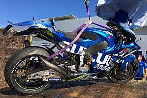 Mir acaba en el centro médico tras su primera caída en MotoGP