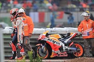 Márquez: “Cometí el mayor error de la temporada y pedí perdón al equipo y a Honda”