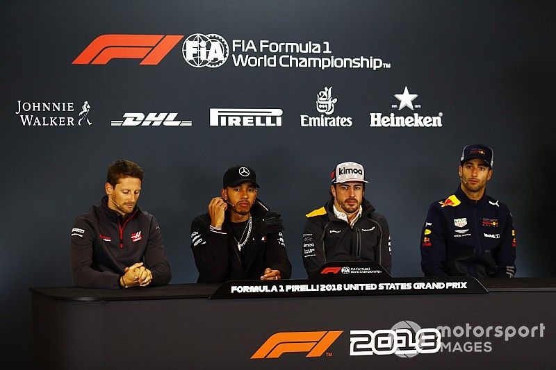 US GP: Thursday's press conference