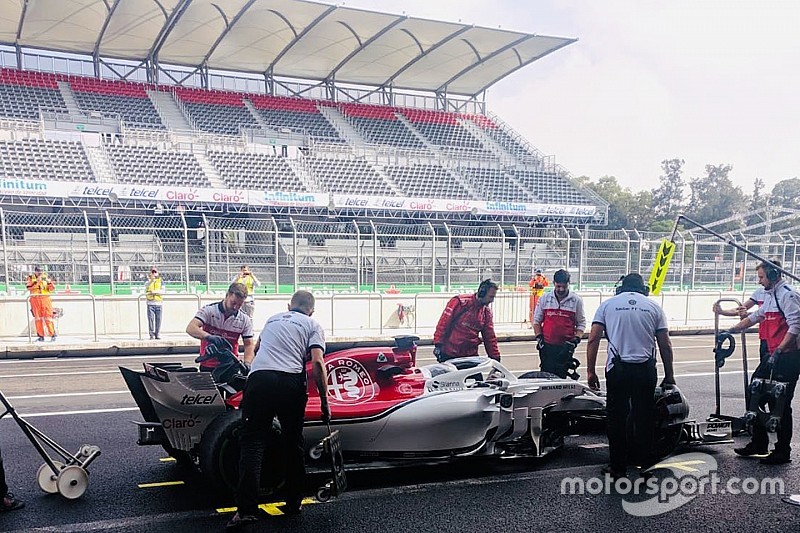Test Pirelli: Giovinazzi con le gomme 2019 sulla Sauber a Città del Messico