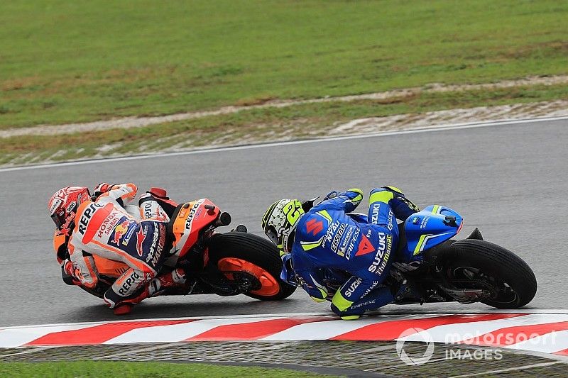 Marc Marquez, Repsol Honda Team, Andrea Iannone, Team Suzuki MotoGP