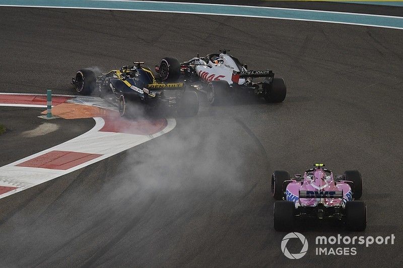 Hulkenberg no pudo ver a Grosjean antes de su espectacular accidente
