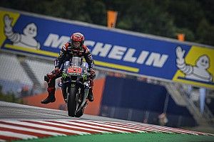 Quartararo ‘won’t kill myself’ pushing in a wet Styrian MotoGP race