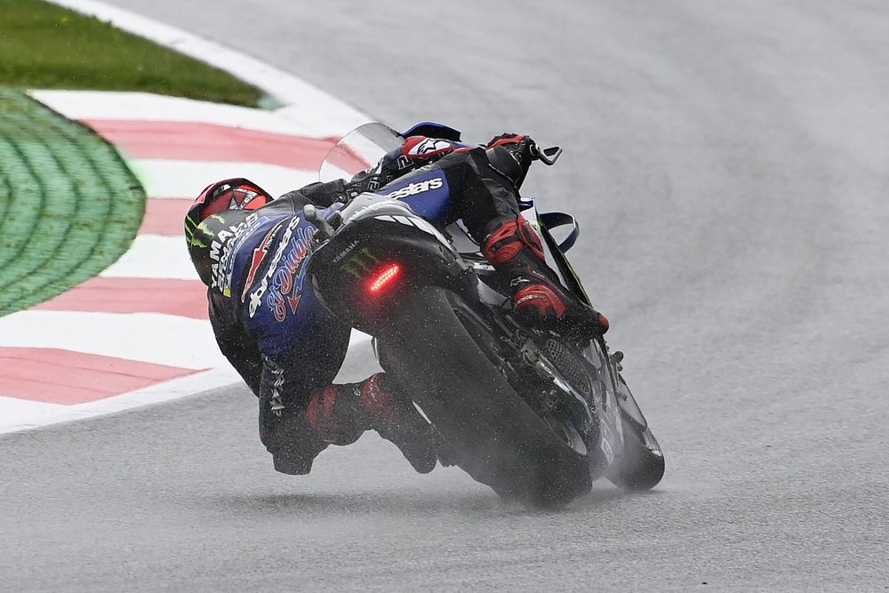 Fabio Quartararo Sulit Dapat Feeling di Trek Basah-Kering