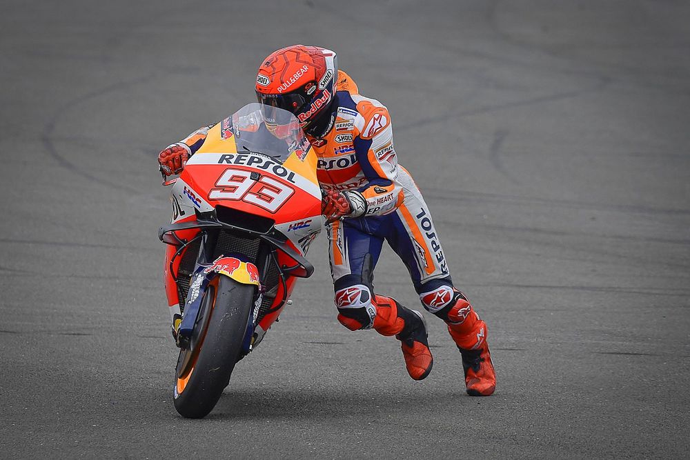 Márquez ya no sostiene a Honda