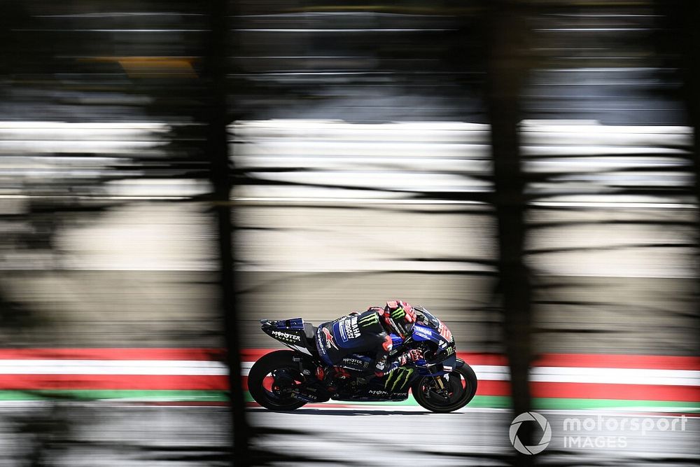 Hasil Warm Up MotoGP Austria: Quartararo Tercepat, Zarco Crash
