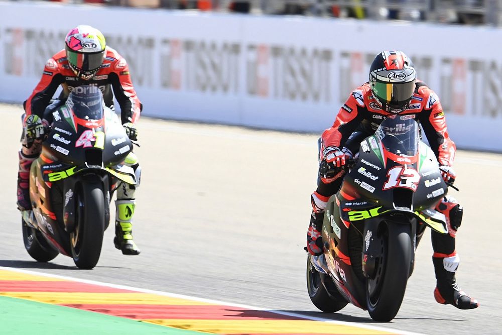 Así está el duelo en clasificación entre compañeros de MotoGP en 2021