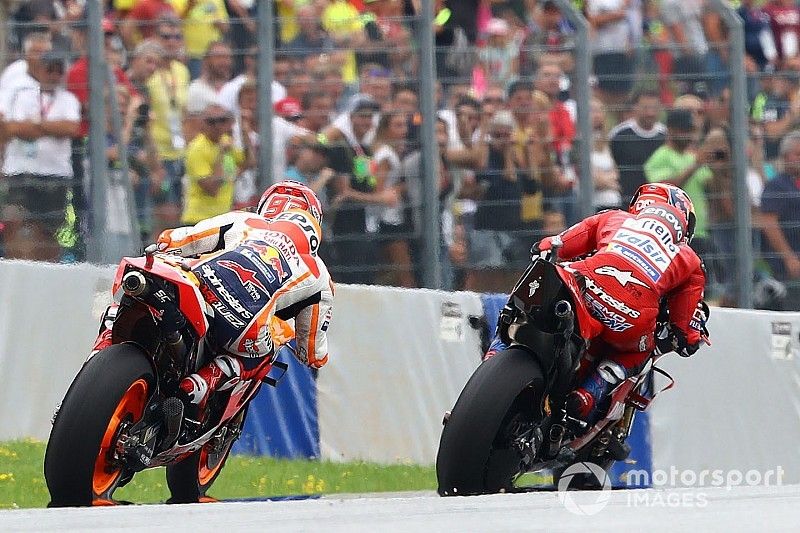 Marc Marquez, Repsol Honda Team, Andrea Dovizioso, Ducati Team