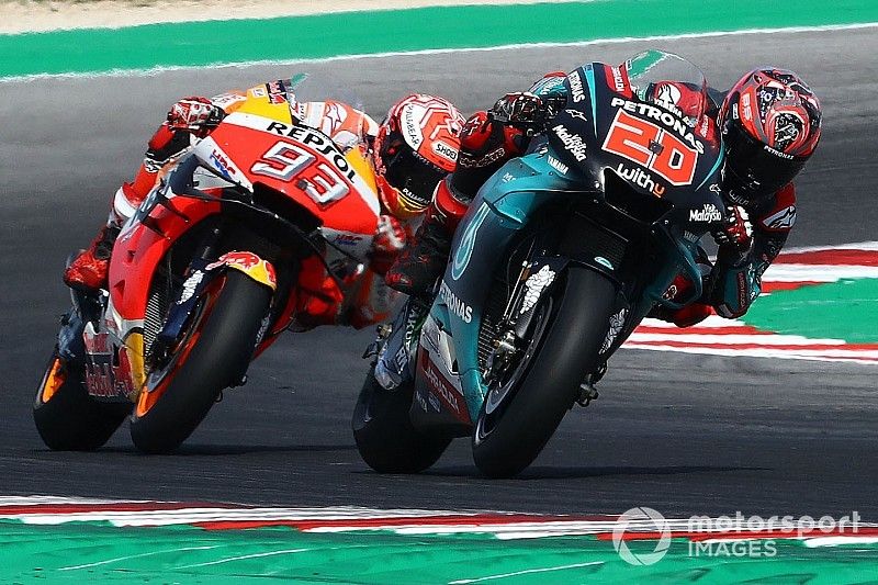 Quartararo: Pelear con Márquez, "el mejor momento de mi carrera"