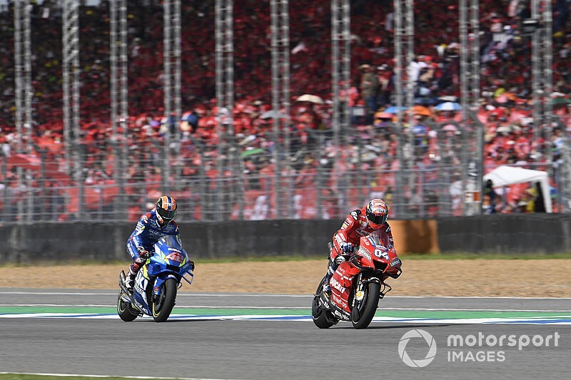 Dovizioso: "Nuestro gran objetivo ahora es terminar segundos el Mundial"