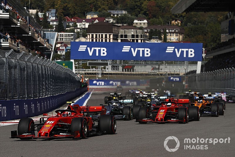 Veja a linha do tempo do GP da Rússia de Fórmula 1