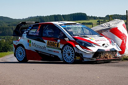 WRC: Toyota ha fatto esordire in Germania due novità per le Yaris