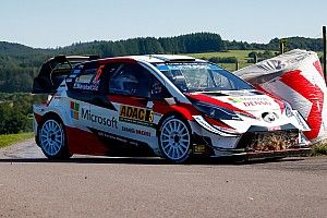 WRC: Toyota ha fatto esordire in Germania due novità per le Yaris