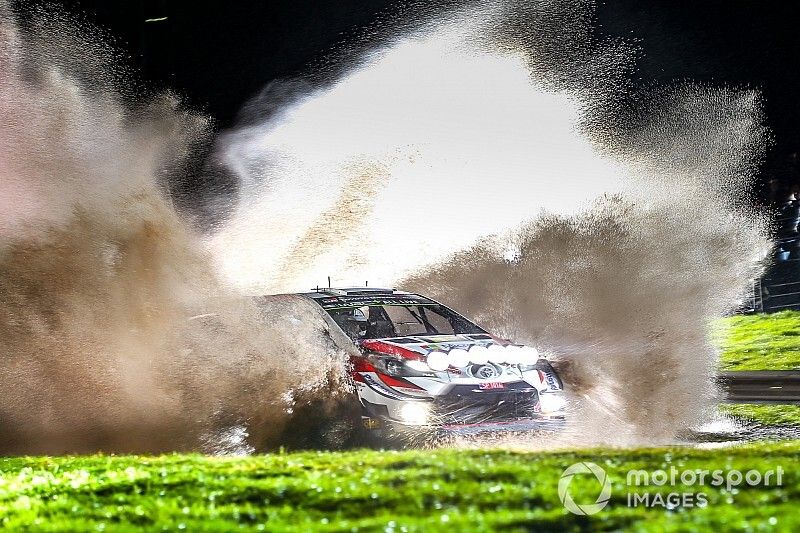 Rally GB WRC: Tanak surges into lead, Meeke falls back