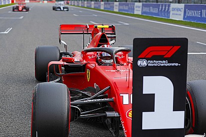 La grille de départ du GP de Belgique