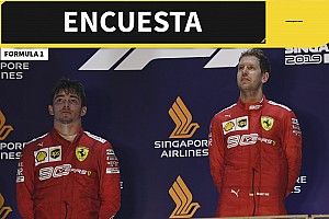 Encuesta Vettel-Leclerc Singapur